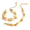 Wholesale Women's Geometric Stainless Steel Electroplated Fish Bracelet Hand Jewelry
