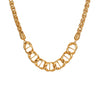 Wholesale Women's Geometric Stainless Steel Electroplated Necklace For Autumn And Winter