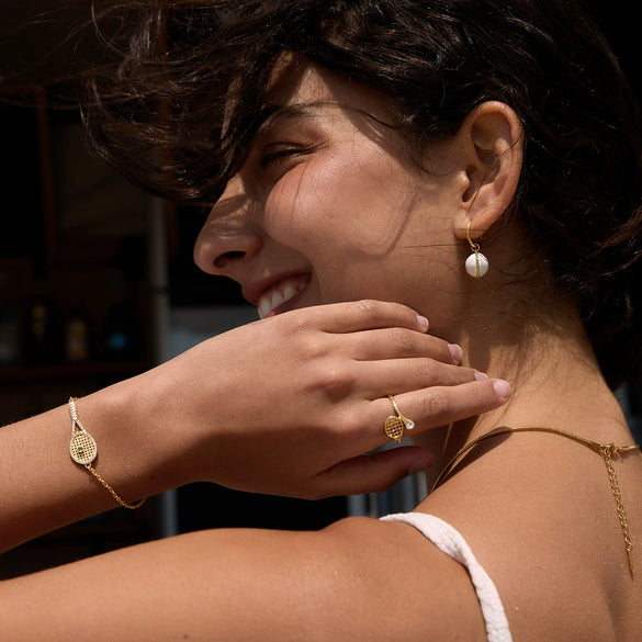 Wholesale Women's Geometric Stainless Steel Electroplated Oildrip Earrings Nonfading Light Luxury Highend Niche Jewelry