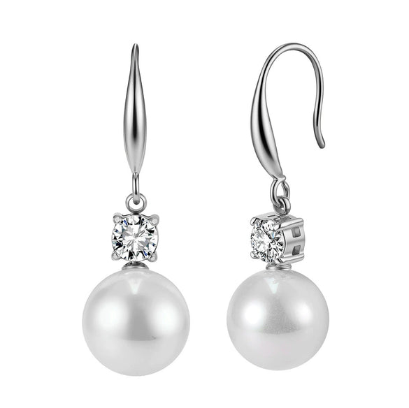 Wholesale Women's Geometric Stainless Steel Electroplated Original Design Earrings
