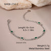 Wholesale Women's Geometric Stainless Steel Electroplated Real Goldplated Bracelet Jewelry