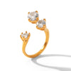 Wholesale Women's Geometric Stainless Steel Electroplated Ring Accessories