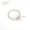 Wholesale Women's Geometric Stainless Steel Electroplated Ring Jewelry