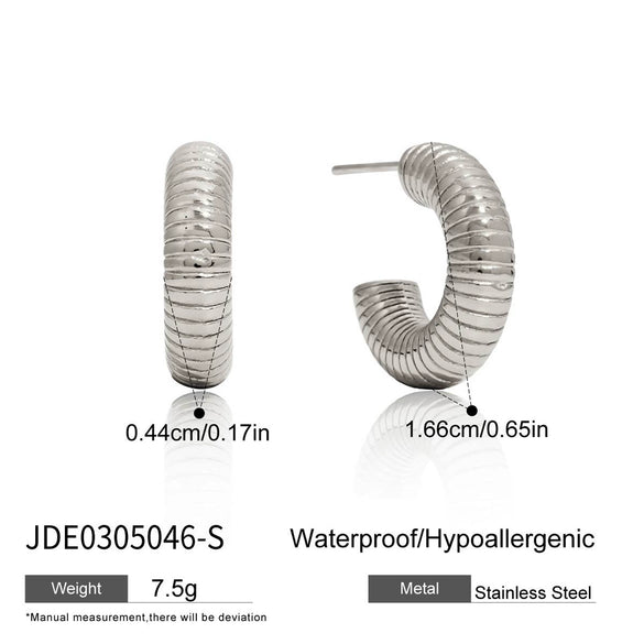 Wholesale Women's Geometric Stainless Steel Electroplated Snake Bone Chain Bracelet Jewelry