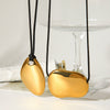 Wholesale Women's Geometric Stainless Steel Gold Plated Pendant Necklace In Ins Style