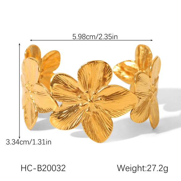 Wholesale Women's Geometric Stainless Steel Jewelry Electroplated Ring Earrings Bracelet Necklace