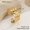 Wholesale Women's Geometric Stainless Steel 18K Electroplated Fashionable Bracelet