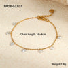 Wholesale Women's Geometric Stainless Steel 18K Electroplated Titanium Steel Bracelet