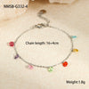 Wholesale Women's Geometric Stainless Steel 18K Electroplated Titanium Steel Bracelet