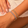 Wholesale Women's Geometric Stainless Steel 18K Gold Plated Bracelet Normcore Design Hand Jewelry