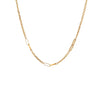 Wholesale Women's Geometric Stainless Steel 18K Gold Plated Chain Necklace Light Luxury Minimalist Fashionable Jewelry