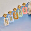 Wholesale Women's Geometric Stainless Steel 18K Gold Plated Earrings