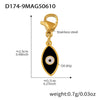 Wholesale Women's Geometric Stainless Steel 18K Gold Plated Fashion Ol Style Pendant Bracelet