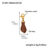 Wholesale Women's Geometric Stainless Steel 18K Gold Plated Fashion Ol Style Pendant Bracelet
