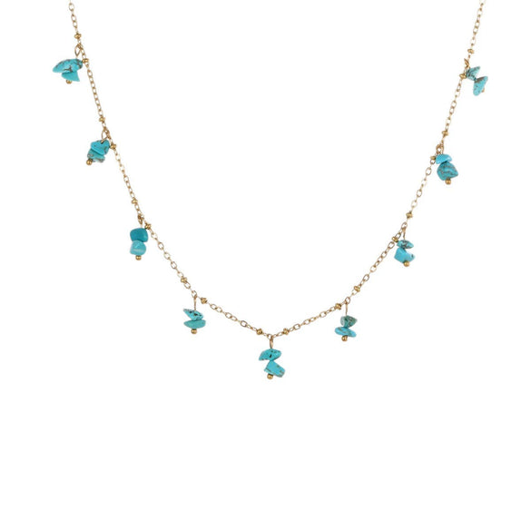 Wholesale Women's Geometric Stainless Steel 18K Gold Plated Necklace Jewelry