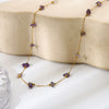 Wholesale Women's Geometric Stainless Steel 18K Gold Plated Necklace
