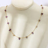 Wholesale Women's Geometric Stainless Steel 18K Gold Plated Necklace