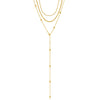 Wholesale Women's Geometric Stainless Steel Necklace With Pvd Furnace Vacuum Real Gold Plating