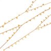 Wholesale Women's Geometric Stainless Steel Necklace With Pvd Furnace Vacuum Real Gold Plating
