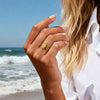 Wholesale Women's Geometric Stainless Steel Polished Plated Open Ring Jewelry