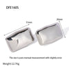 Wholesale Women's Geometric Stainless Steel Polished Rectangular Earrings