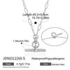 Wholesale Women's Geometric Stainless Steel Pvd Furnace Vacuum Real Gold Plated Necklace Pendant