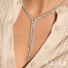 Wholesale Women's Geometric Stainless Steel Tassel Necklace With Vacuum Real Gold Plating In Pvd Furnace