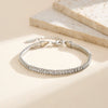 Wholesale Women's Geometric Stainless Steel Vacuum Plated Bracelet Jewelry