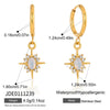 Wholesale Women's Geometric Stainless Steel Vacuum Real Gold Plated Accessories Rings And Bracelets
