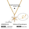 Wholesale Women's Geometric Stainless Steel Vacuum Real Gold Plated Accessories Rings And Bracelets