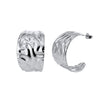 Wholesale Women's Geometric Stainless Steel Vacuum Real Gold Plated Earrings