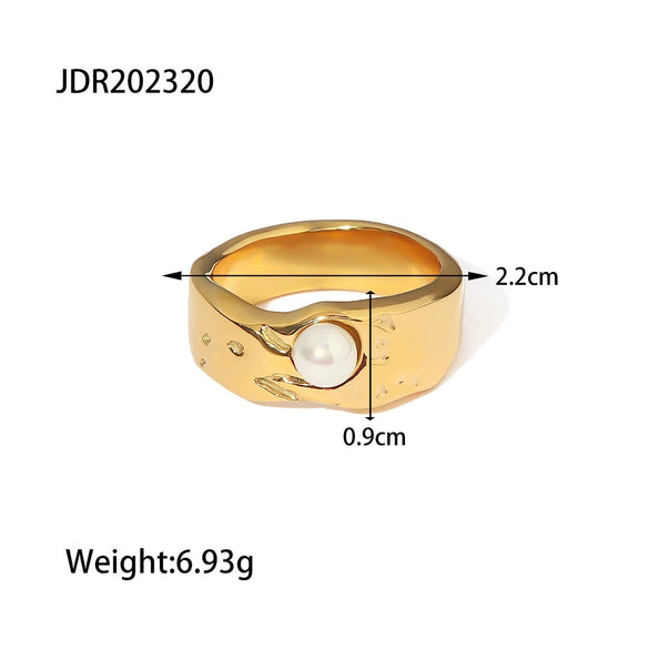 Wholesale Women's Geometric Stainless Steel Vacuum Real Gold Plated Jewelry Bracelet
