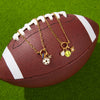 Wholesale Women's Geometric Stainless Steel Vacuum Real Gold Plated Tennis Necklace