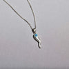Wholesale Women's Geometric 925 Sterling Silver Evil Magic Eye Ochain Necklace With Electroplating