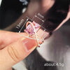 Wholesale Women's Geometric Style Copper Ring Inlaid With Zircon