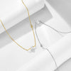 Wholesale Women's Geometric Style 925 Silver Diamond Design Cross Chain Beading Necklace