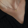 Wholesale Women's Geometric Titanium Steel Bead Chain Necklace With Electroplating Old Money Style Design