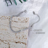 Wholesale Women's Geometric 316L Stainless Steel Electroplated Bracelet Jewelry
