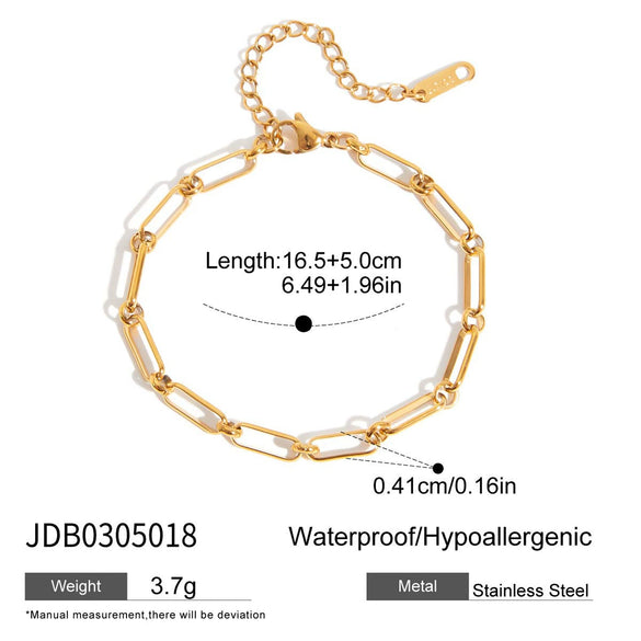 Wholesale Women's Geometric Titanium Steel Electroplated Rhinestone Star Imitation Pearl Bracelet