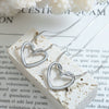 Wholesale Women's Geometric Titanium Steel Electroplated Ring And Necklace Jewelry