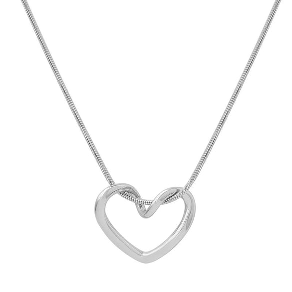 Wholesale Women's Geometric Titanium Steel Electroplated Ring And Necklace Jewelry