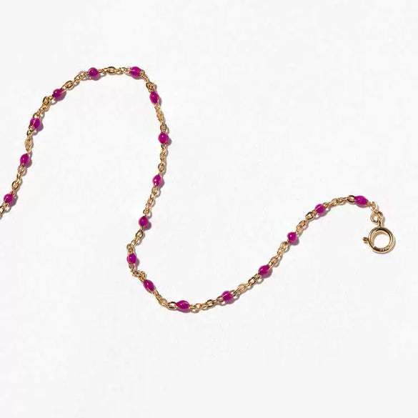 Wholesale Women's Geometric Ushaped Dripping Oil Titanium Steel Copper Ochain Stacking Accessories