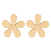 Wholesale Women's Geometric Wooden Threaded Rattan Earrings With Drop Shape And Polishing Treatment