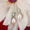 Wholesale Women's Geometric Zirconia 925 Silver Earrings