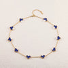 Wholesale Women's Gold Plated Titanium Steel Leaf Pattern Chain Necklace