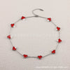 Wholesale Women's Gold Plated Titanium Steel Leaf Pattern Chain Necklace