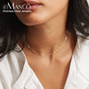 Wholesale Women's Goldplated Stainless Steel Ushaped Elliptical Chain Necklace
