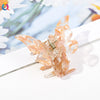Wholesale Women's Hair Accessories Acetic Acid Plate Butterfly Shape Handmade Hair Grab Clip