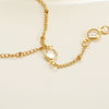 Wholesale Women's Hand Jewelry Alloy Geometric Ring Bracelet Electroplated Design Fashionable Creative Simple Trendy
