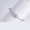 Wholesale Women's Hand Jewelry Simple Style Copper And Titanium Steel Bracelets With Electroplating